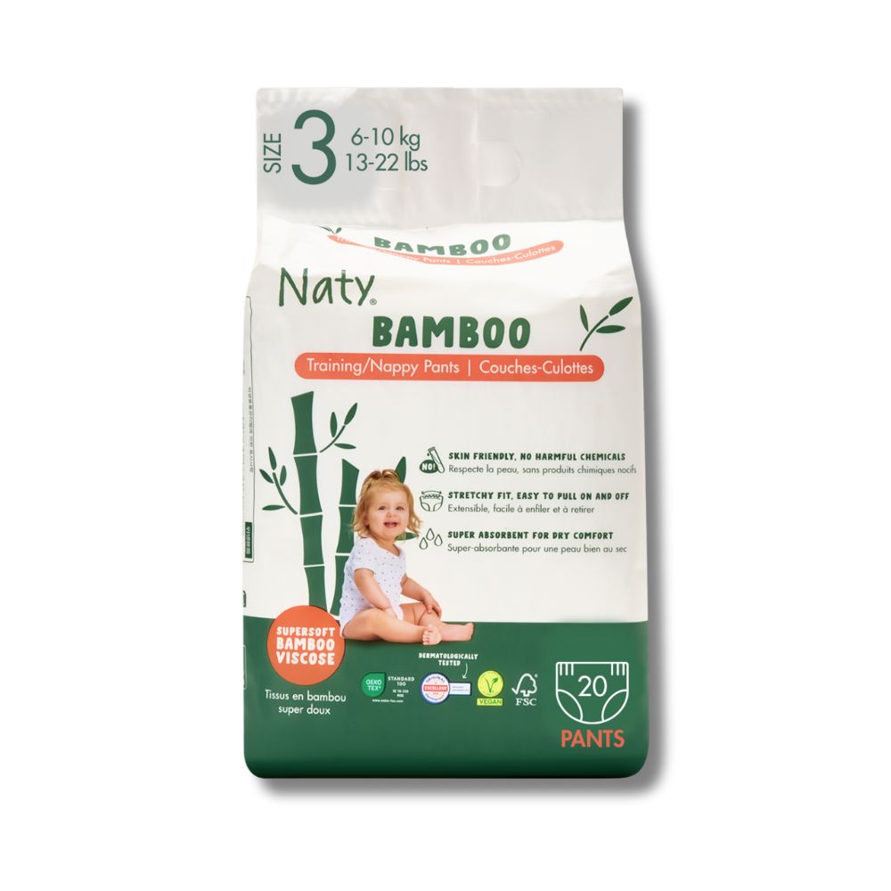 20 x Bamboo Training Pants (Size 3), , large, Eco by Naty